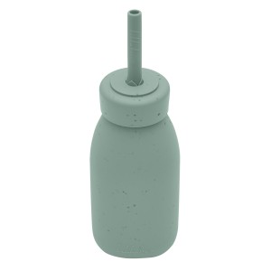 Μπουκάλι Με Καλαμάκι Platinum Silicone Sage Kikka Boo