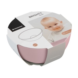 Kikka Boo Παιδικό Μπολ Φαγητού Brighty Pink Kikka Boo Παιδικό Μπολ Φαγητού Brighty Pink