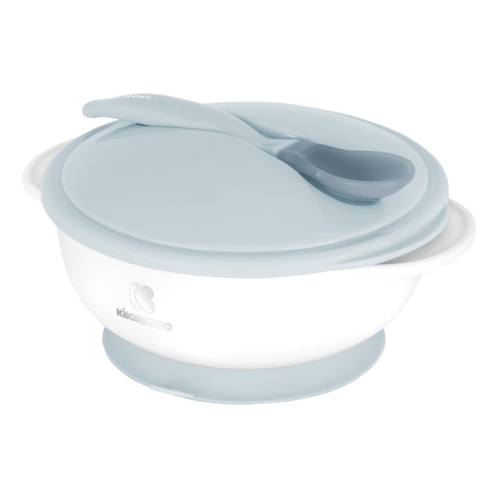 Μπόλ Με Κουτάλι Ανίχνευσης Θερμότητας Μπλε Kikka boo