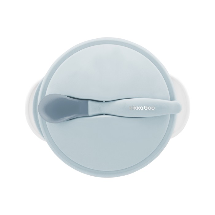 Μπόλ Με Κουτάλι Ανίχνευσης Θερμότητας Μπλε Kikka boo