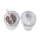 Μπολ Φαγητού με Κουτάλι Μπεζ Kikka Boo