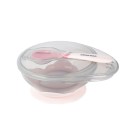 Μπολ Φαγητού με Κουτάλι Pink kikka boo Μπολ Φαγητού με Κουτάλι Pink kikka boo