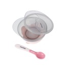 Μπολ Φαγητού με Κουτάλι Pink kikka boo Μπολ Φαγητού με Κουτάλι Pink kikka boo