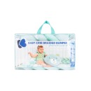 Πάντα Πλεξούδα 180x12cm Mint Kikka Boo Πάντα Πλεξούδα 180x12cm Mint Kikka Boo