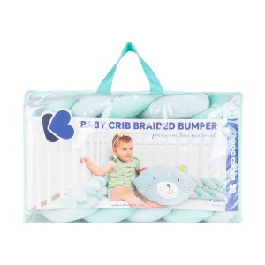 Πάντα Πλεξούδα 180x15cm Mint Kikka Boo Πάντα Πλεξούδα 180x15cm Mint Kikka Boo