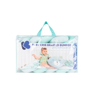 Πάντα Πλεξούδα 180x15cm Mint Kikka Boo Πάντα Πλεξούδα 180x15cm Mint Kikka Boo