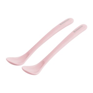 Kikka Boo Βρεφικά Κουτάλια 2τμχ Brighty Pink
