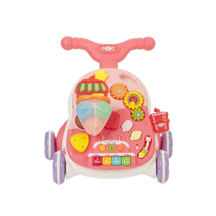 Περπατούρα 2 σε 1 Candy Party Ροζ - Kikka Boo