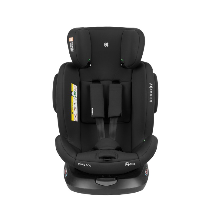 Κάθισμα αυτοκινήτου 40–150 εκ i-Felix i-SIZE Μαύρο - Kikka Boo Κάθισμα αυτοκινήτου 40–150 εκ i-Felix i-SIZE Μαύρο - Kikka Boo
