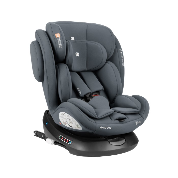 Κάθισμα αυτοκινήτου 40–150 εκ i-Felix i-SIZE Σκούρο Γκρι - Kikka Boo Κάθισμα αυτοκινήτου 40–150 εκ i-Felix i-SIZE Σκούρο Γκρι - Kikka Boo