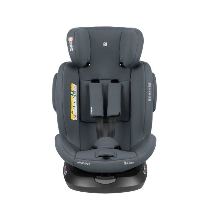 Κάθισμα αυτοκινήτου 40–150 εκ i-Felix i-SIZE Σκούρο Γκρι - Kikka Boo Κάθισμα αυτοκινήτου 40–150 εκ i-Felix i-SIZE Σκούρο Γκρι - Kikka Boo