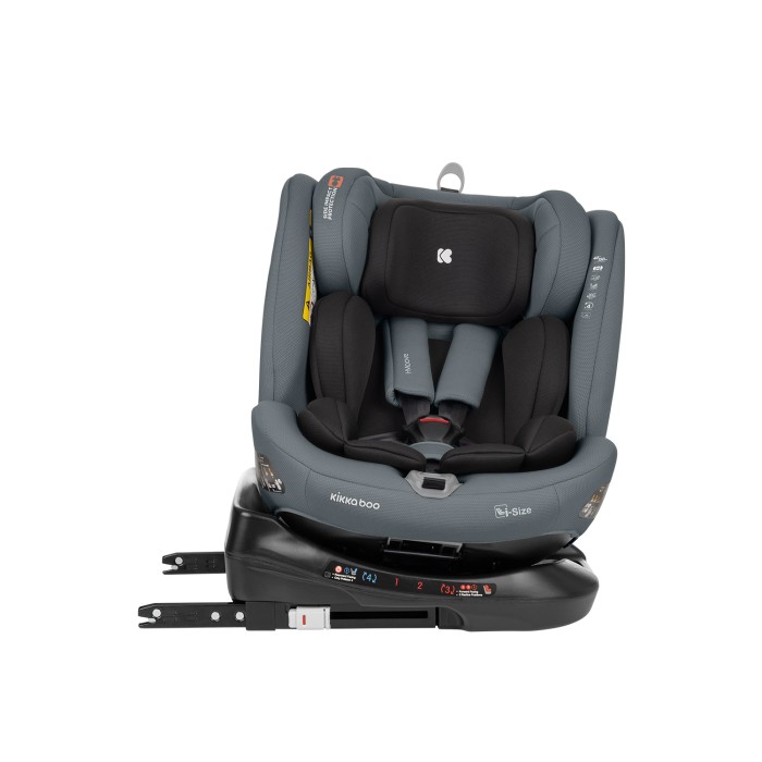 Κάθισμα αυτοκινήτου 40–150 εκ i-Moove i-SIZE Σκούρο Γκρι - Kikka Boo Κάθισμα αυτοκινήτου 40–150 εκ i-Moove i-SIZE Σκούρο Γκρι - Kikka Boo