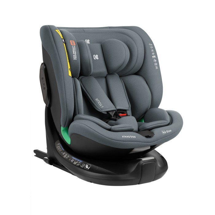 Κάθισμα αυτοκινήτου 40–150 εκ. i-Tour i-SIZE Σκούρο Γκρι - Kikka Boo Κάθισμα αυτοκινήτου 40–150 εκ. i-Tour i-SIZE Σκούρο Γκρι - Kikka Boo