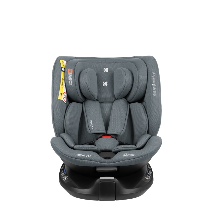 Κάθισμα αυτοκινήτου 40–150 εκ. i-Tour i-SIZE Σκούρο Γκρι - Kikka Boo Κάθισμα αυτοκινήτου 40–150 εκ. i-Tour i-SIZE Σκούρο Γκρι - Kikka Boo