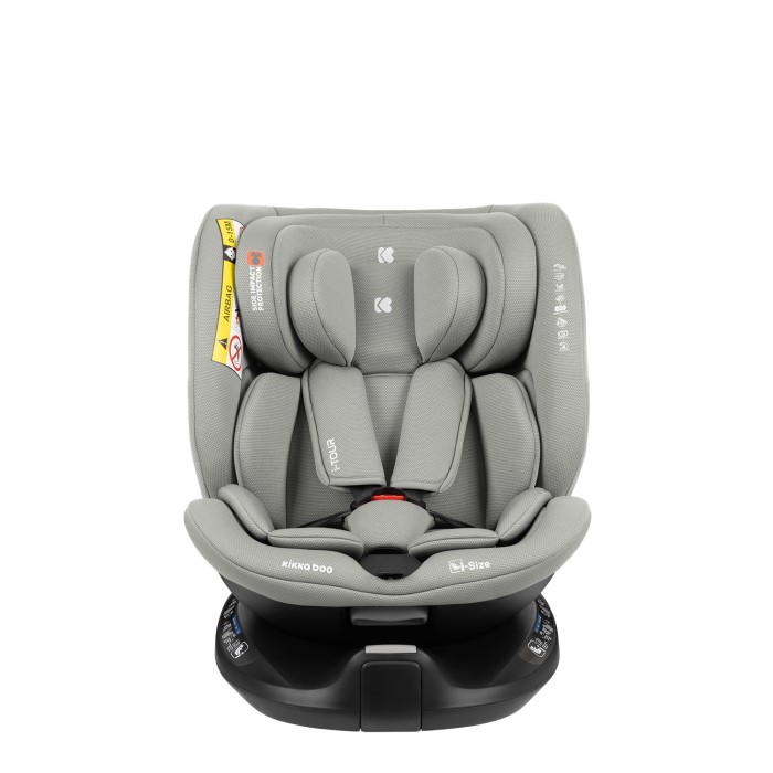 Κάθισμα αυτοκινήτου 40–150 εκ. i-Tour i-SIZE Ανοιχτό Γκρι - Kikka Boo Κάθισμα αυτοκινήτου 40–150 εκ. i-Tour i-SIZE Ανοιχτό Γκρι - Kikka Boo