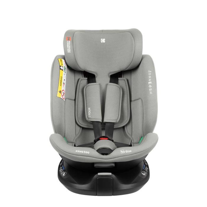 Κάθισμα αυτοκινήτου 40–150 εκ. i-Tour i-SIZE Ανοιχτό Γκρι - Kikka Boo Κάθισμα αυτοκινήτου 40–150 εκ. i-Tour i-SIZE Ανοιχτό Γκρι - Kikka Boo