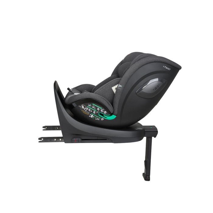 Κάθισμα αυτοκινήτου 40–150 εκ. i-Twist i-SIZE Σκούρο Γκρι - Kikka Boo