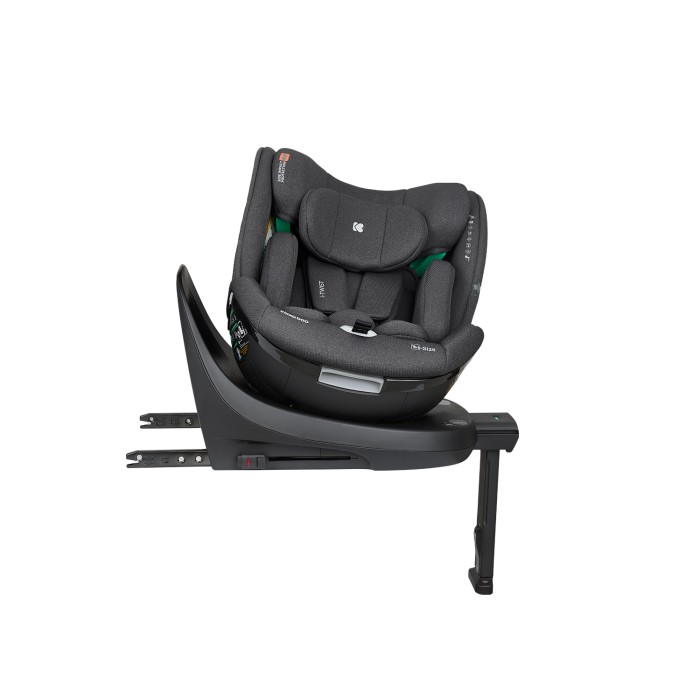 Κάθισμα αυτοκινήτου 40–150 εκ. i-Twist i-SIZE Σκούρο Γκρι - Kikka Boo