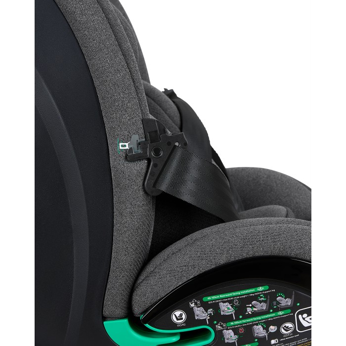 Κάθισμα αυτοκινήτου 40–150 εκ. i-Twist i-SIZE Σκούρο Γκρι - Kikka Boo