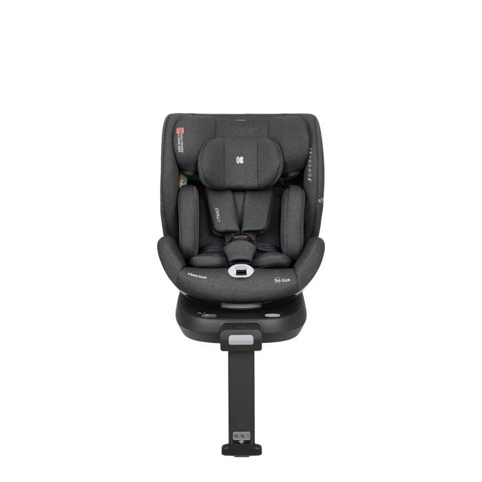 Κάθισμα αυτοκινήτου 40–150 εκ. i-Twist i-SIZE Σκούρο Γκρι - Kikka Boo