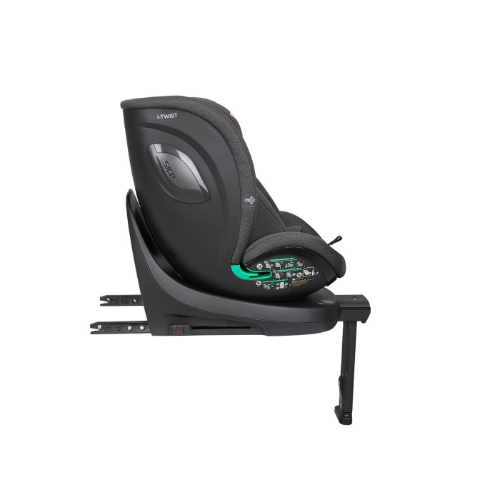 Κάθισμα αυτοκινήτου 40–150 εκ. i-Twist i-SIZE Σκούρο Γκρι - Kikka Boo