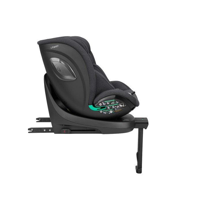 Κάθισμα αυτοκινήτου 40–150 εκ. i-Twist i-SIZE Σκούρο Γκρι - Kikka Boo Κάθισμα αυτοκινήτου 40–150 εκ. i-Twist i-SIZE Σκούρο Γκρι - Kikka Boo