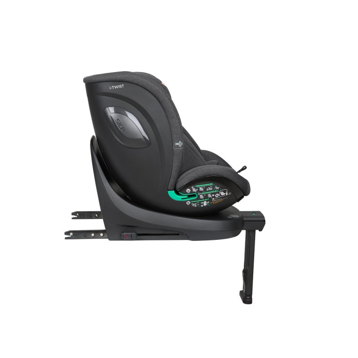 Κάθισμα αυτοκινήτου 40–150 εκ. i-Twist i-SIZE Σκούρο Γκρι - Kikka Boo