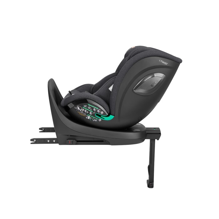 Κάθισμα αυτοκινήτου 40–150 εκ. i-Twist i-SIZE Σκούρο Γκρι - Kikka Boo Κάθισμα αυτοκινήτου 40–150 εκ. i-Twist i-SIZE Σκούρο Γκρι - Kikka Boo