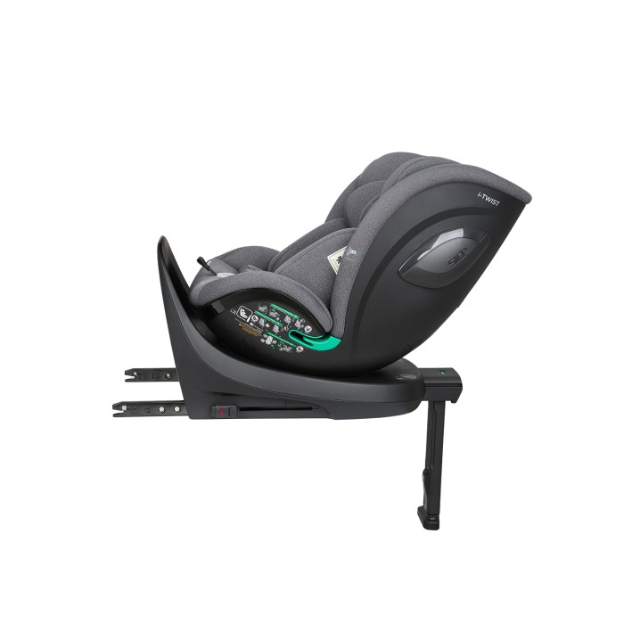 Κάθισμα αυτοκινήτου 40–150 εκ. i-Twist i-SIZE Ανοιχτό Γκρι - Kikka Boo