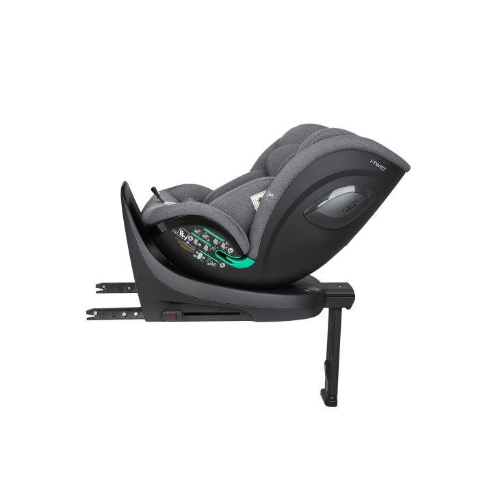 Κάθισμα αυτοκινήτου 40–150 εκ. i-Twist i-SIZE Ανοιχτό Γκρι - Kikka Boo