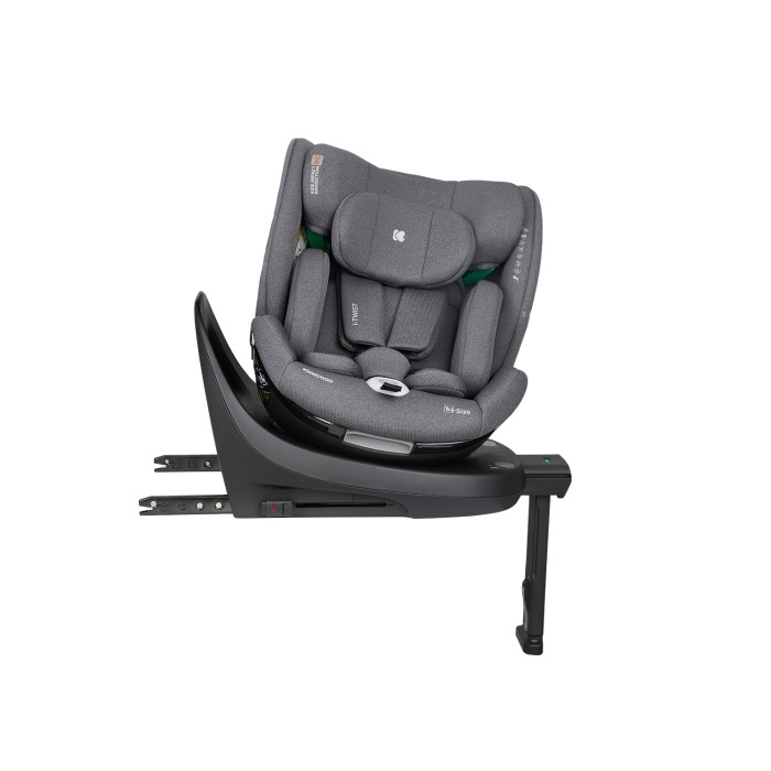 Κάθισμα αυτοκινήτου 40–150 εκ. i-Twist i-SIZE Ανοιχτό Γκρι - Kikka Boo