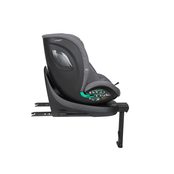 Κάθισμα αυτοκινήτου 40–150 εκ. i-Twist i-SIZE Ανοιχτό Γκρι - Kikka Boo