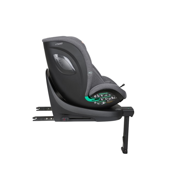 Κάθισμα αυτοκινήτου 40–150 εκ. i-Twist i-SIZE Ανοιχτό Γκρι - Kikka Boo