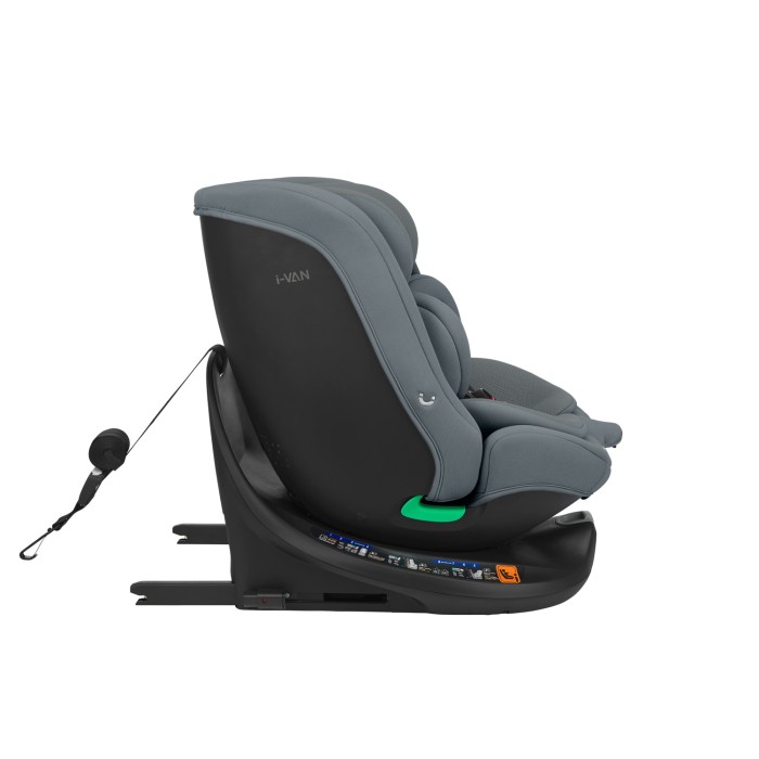 Κάθισμα αυτοκινήτου 40–150 εκ. i-Van i-SIZE Σκούρο Γκρι - Kikka Boo Κάθισμα αυτοκινήτου 40–150 εκ. i-Van i-SIZE Σκούρο Γκρι - Kikka Boo