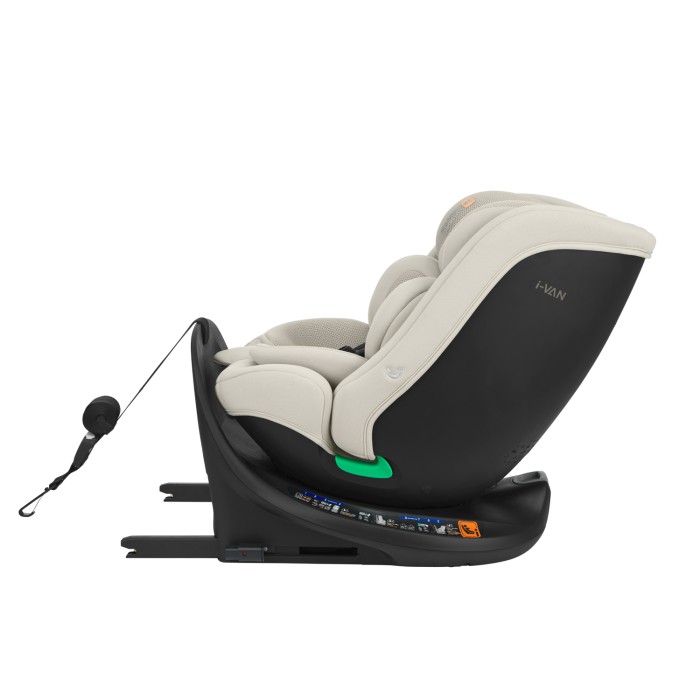 Κάθισμα αυτοκινήτου 40–150 εκ. i-Van i-SIZE Ανοιχτό Γκρι - Kikka Boo