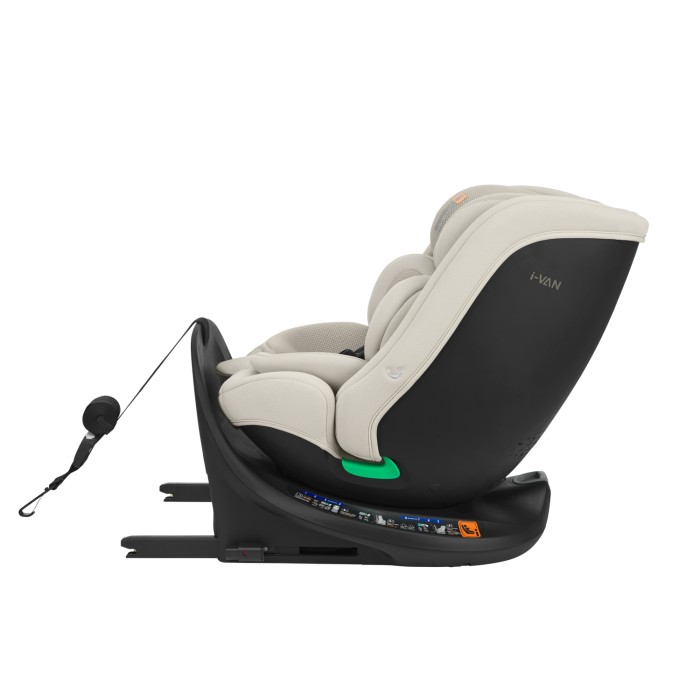 Κάθισμα αυτοκινήτου 40–150 εκ. i-Van i-SIZE Ανοιχτό Γκρι - Kikka Boo