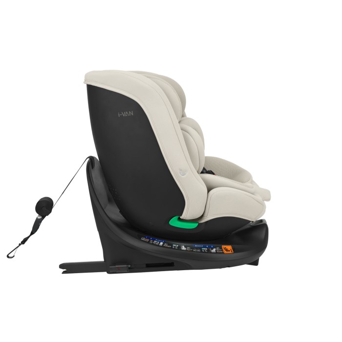 Κάθισμα αυτοκινήτου 40–150 εκ. i-Van i-SIZE Ανοιχτό Γκρι - Kikka Boo