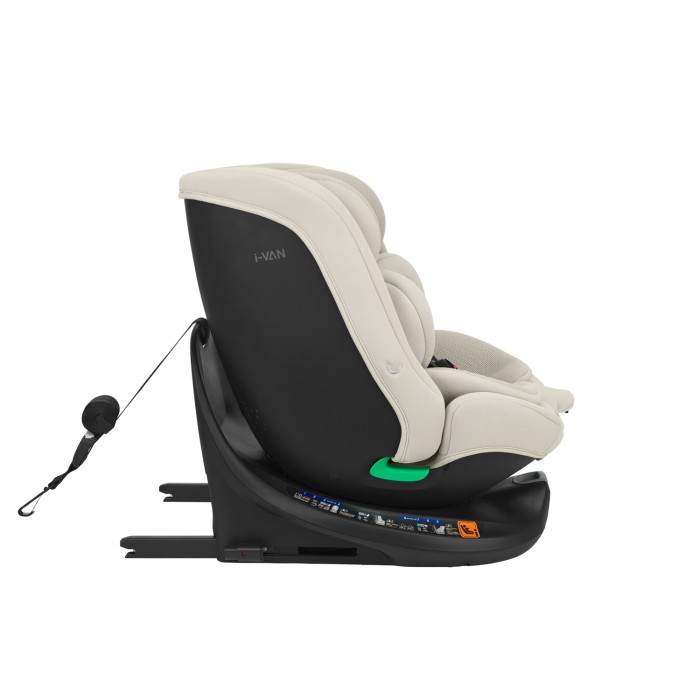 Κάθισμα αυτοκινήτου 40–150 εκ. i-Van i-SIZE Ανοιχτό Γκρι - Kikka Boo