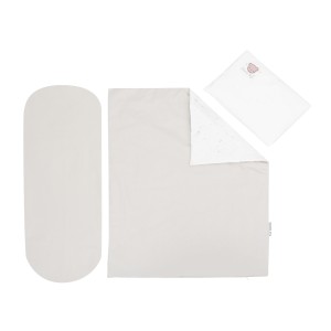 Σετ κλινοσκεπασμάτων για πορτ μπεμπέ 6 τεμαχίων Dream Big Μπεζ - Kikka Boo