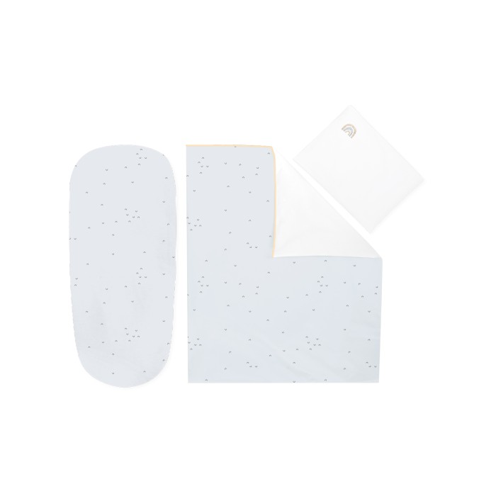 Σετ Προίκας για Καλαθούνα 6τμχ Stripy Friends Kikka Boo Σετ Προίκας για Καλαθούνα 6τμχ Stripy Friends Kikka Boo