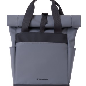 Τσάντα Μαμάς Με Αλλαξιέρα Cerise Grey Kikka Boo