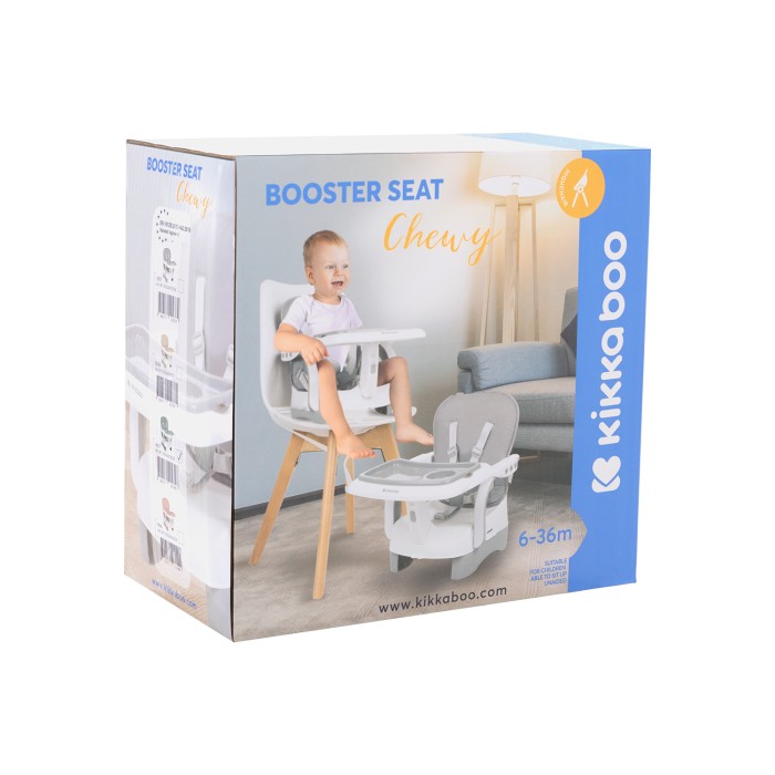 Φορητό καθισματάκι φαγητού Chewy Ροζ - Kikka Boo Φορητό καθισματάκι φαγητού Chewy Ροζ - Kikka Boo