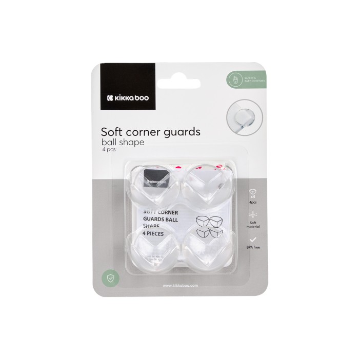 Προστατευτικά για Γωνίες Μικρά 4τμχ Kikka Boo Προστατευτικά για Γωνίες Μικρά 4τμχ Kikka Boo