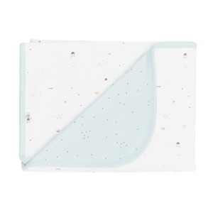 Baby blanket 85/85 cm Stripy Friends - Kikka Boo