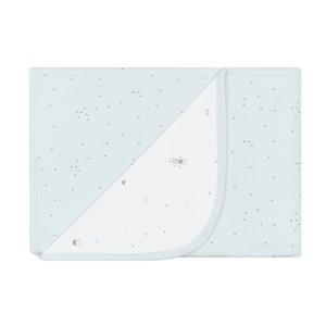 Baby blanket 85/85 cm Stripy Friends - Kikka Boo