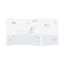 Αναδιπλούμενο Βρεφικό Στρώμα 60/120/5 cm Stripy Friends Kikka Boo