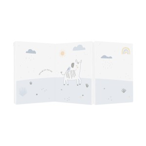 Αναδιπλούμενο Βρεφικό Στρώμα 60/120/5 cm Stripy Friends Kikka Boo