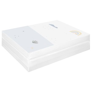 Αναδιπλούμενο Βρεφικό Στρώμα 60/120/5 cm Stripy Friends Kikka Boo Αναδιπλούμενο Βρεφικό Στρώμα 60/120/5 cm Stripy Friends Kikka Boo