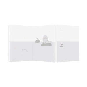 Αναδιπλούμενο Βρεφικό Στρώμα 60/120/5 cm Seally Me Kikka Boo