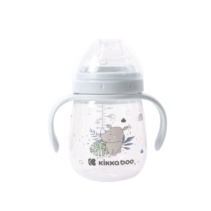 Κύπελλο Με Στόμιο Σιλικόνης 240ml Savanna Μπλε Kikka Boo
